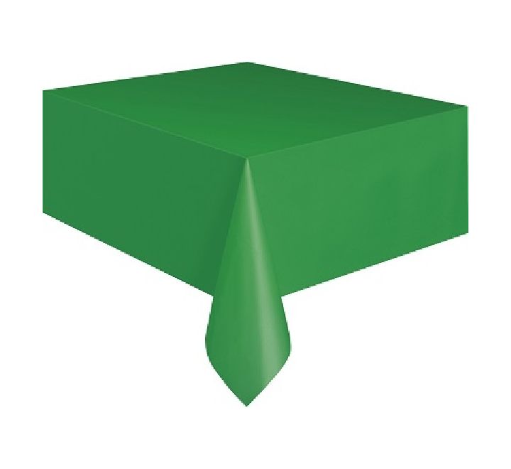 Emerald Green Plastic Tablecover